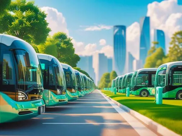 Ônibus 100% elétricos no Brasil